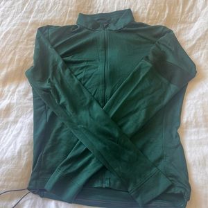 Rapha classic long sleeve jersey jacket green